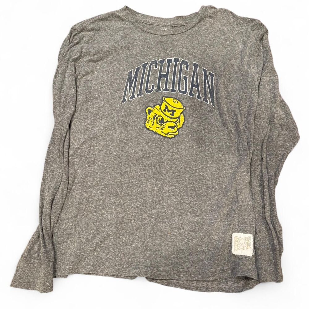 Original-retro-brand Men's Grey T-shirt